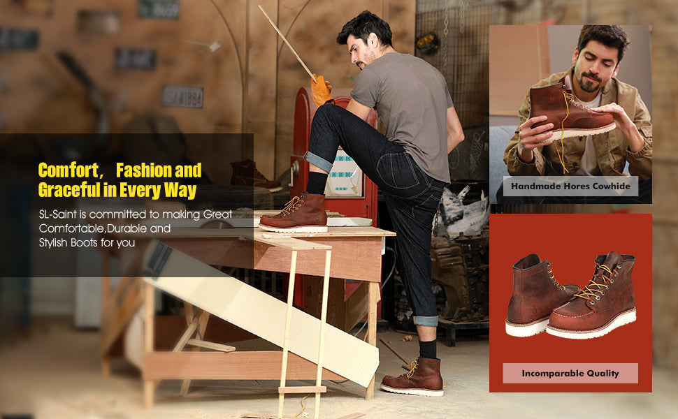 The Finest Handmade Boot: A Comprehensive Review of the Brown Leather Work Boot