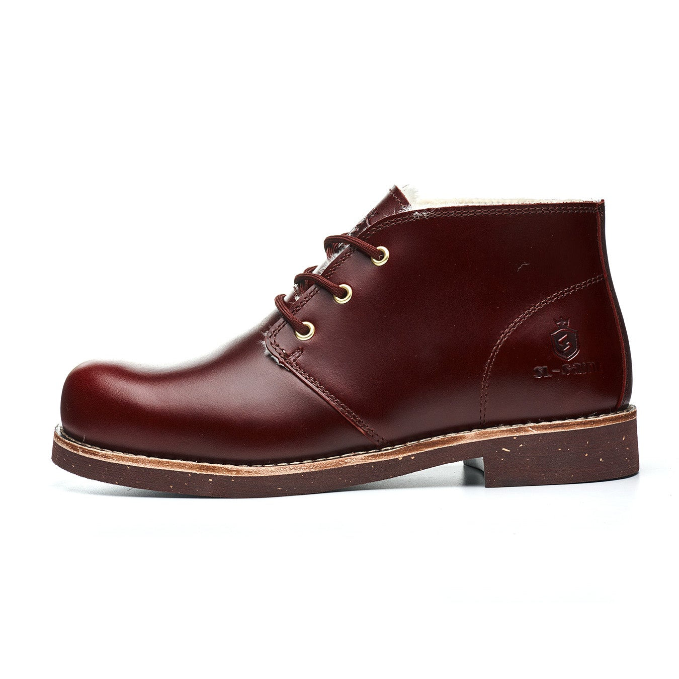Men's Handcrafted Classic Chelsea Boots Genuine Australian Wool Lining  Comfortable Lace-Up Casual Footwear（副本）